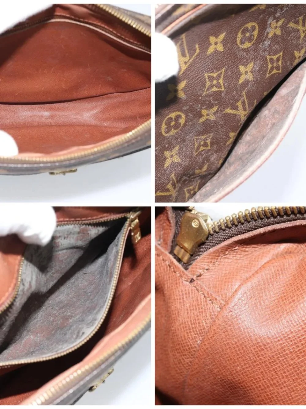 LOUIS VUITTON Monogram Jeune Fille MM Shoulder Bag M51226 LV Auth 189000